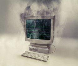 Surtension surchauffe ordinateur